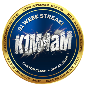 Canyon Clash: 21 Week Streak